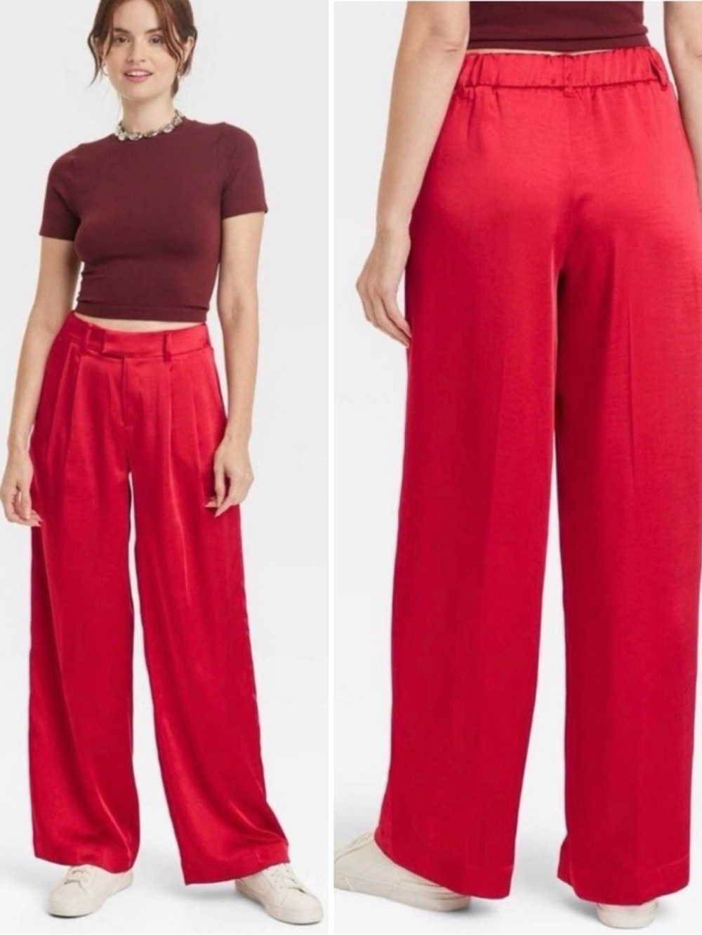 A New Day Satiny Trousers